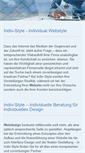 Mobile Screenshot of indiv-style.de